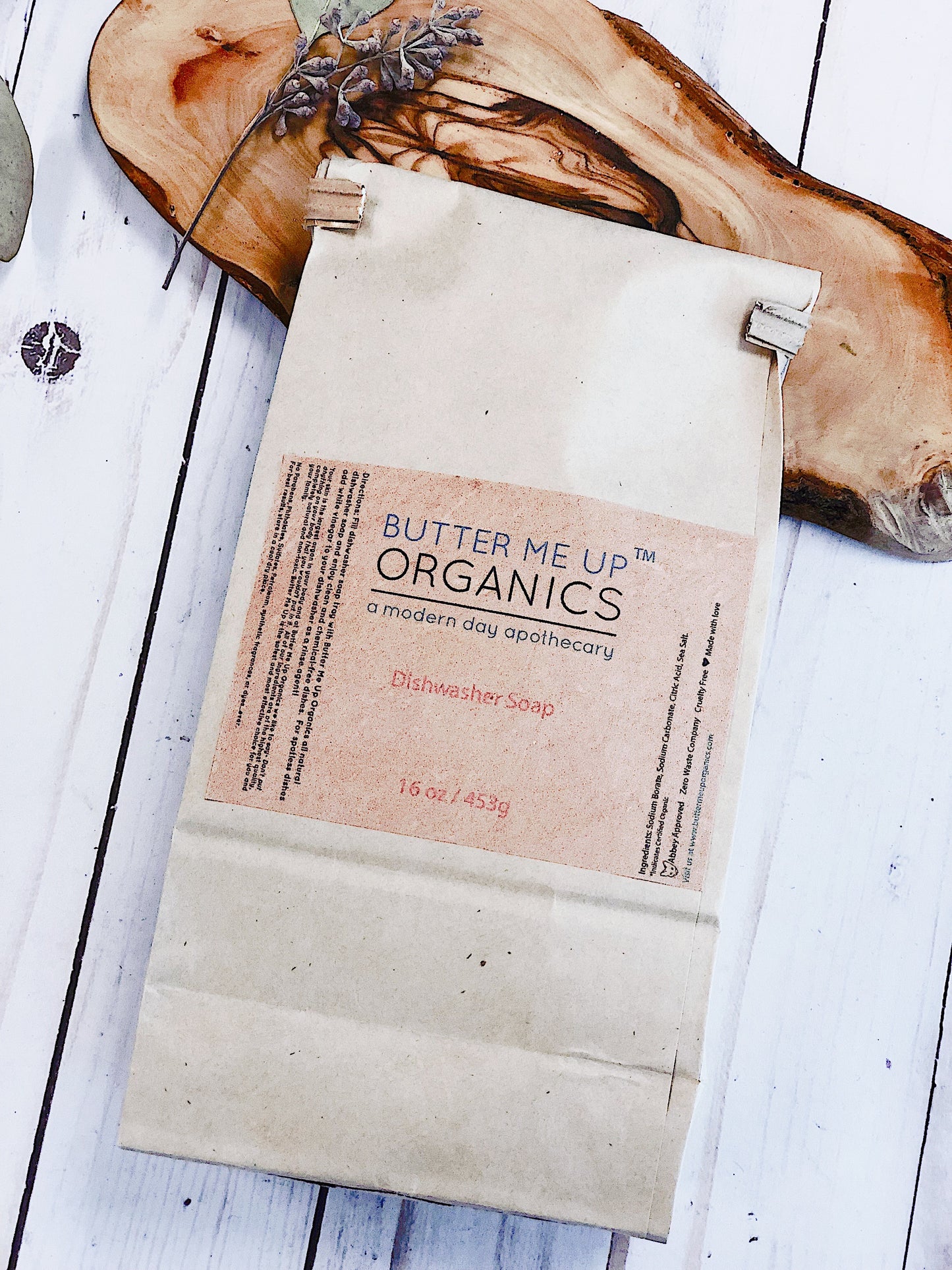 Natural Dishwasher Soap